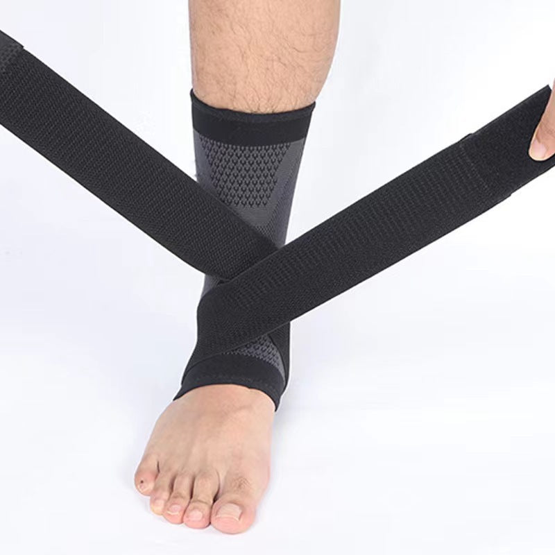 Adjustable Ankle Support Brace for Sports Injury Protection