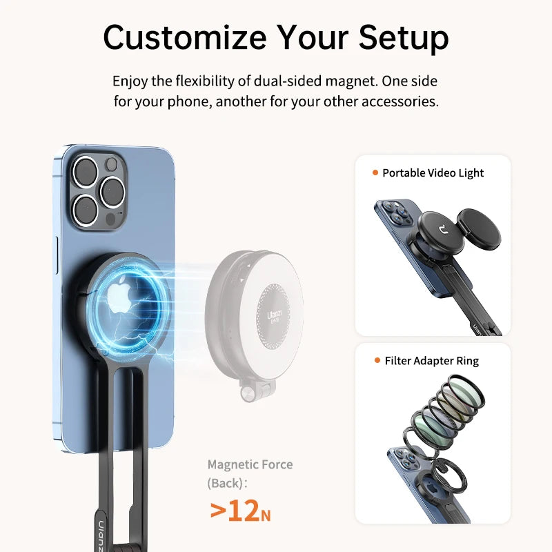 Magnetic Phone Tripod Pro™