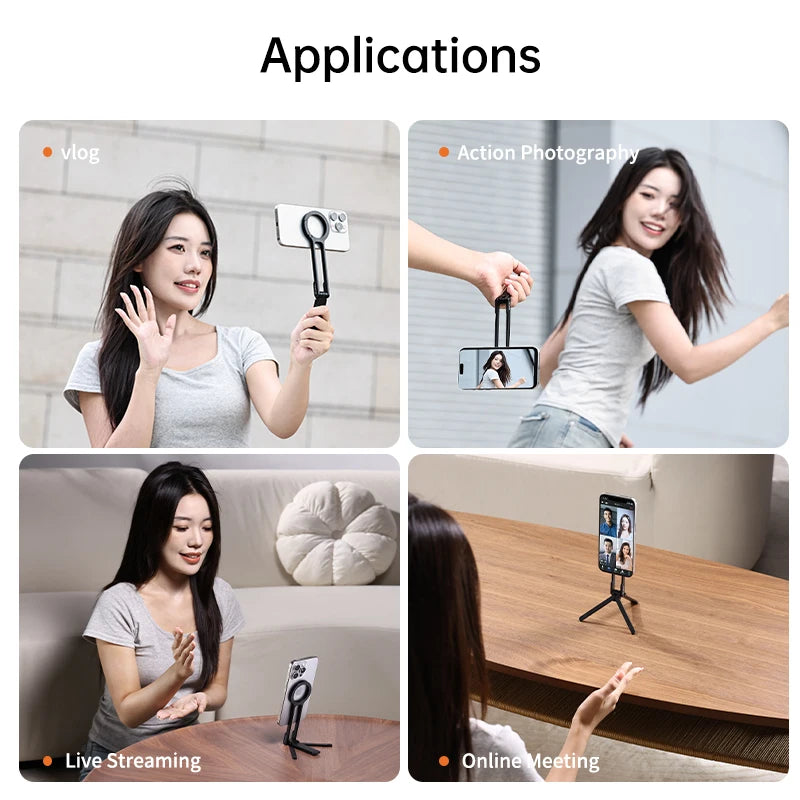 Magnetic Phone Tripod Pro™