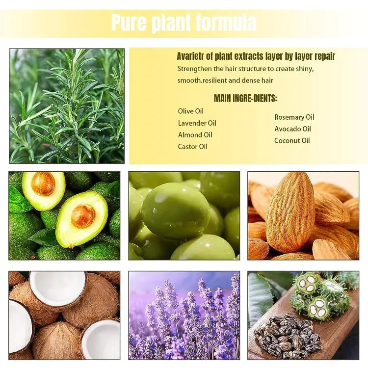 Natural Hair Growth Oil