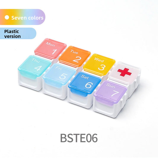 Portable pill organizer