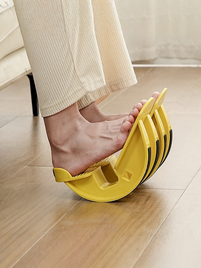 Multifunctional Stretching Wheel with Foot Massage