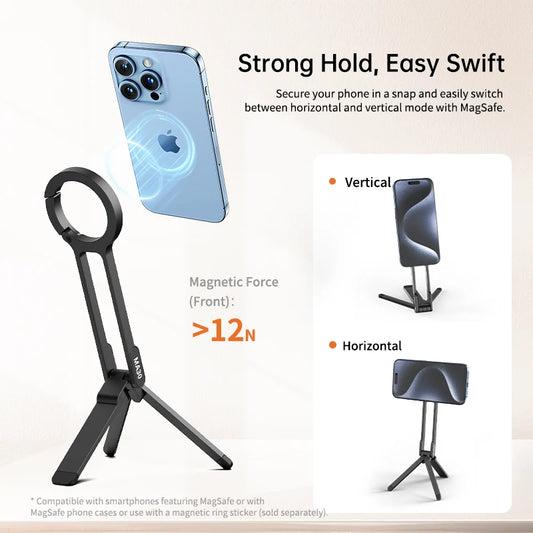 Magnetic Phone Tripod Pro™