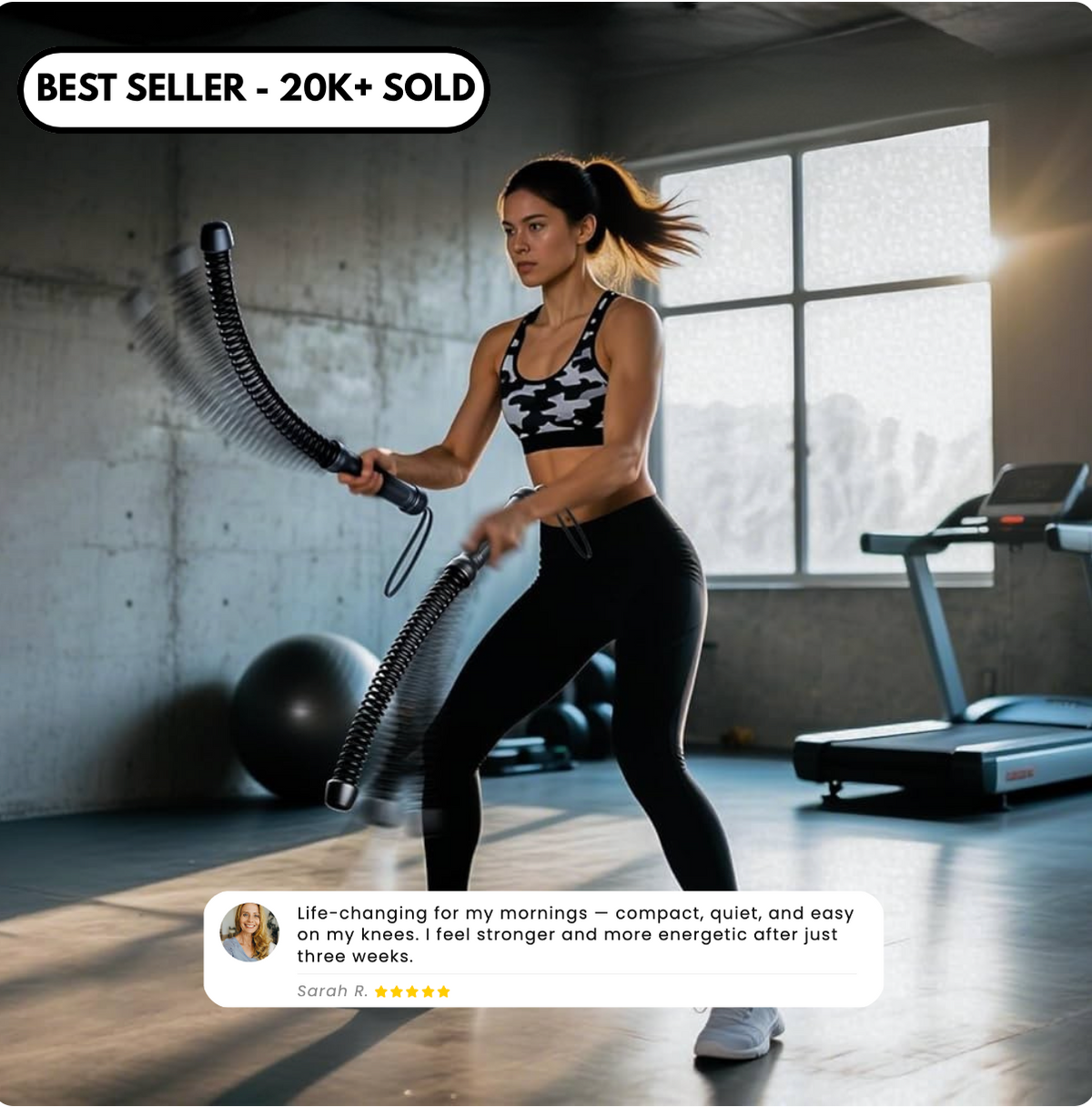 Gymando - Cordless Battle Ropes™