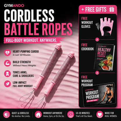 Gymando - Cordless Battle Ropes™