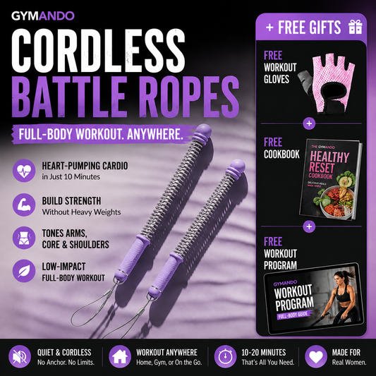 Gymando - Cordless Battle Ropes™